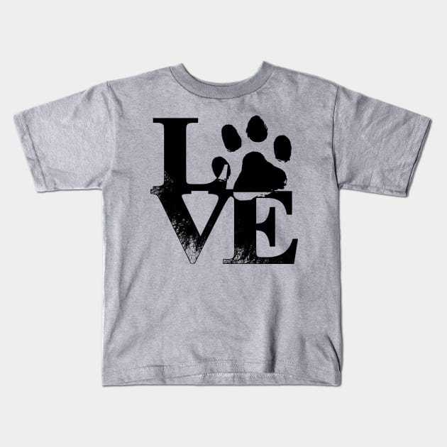 Dog lovers Kids T-Shirt by Beristotel